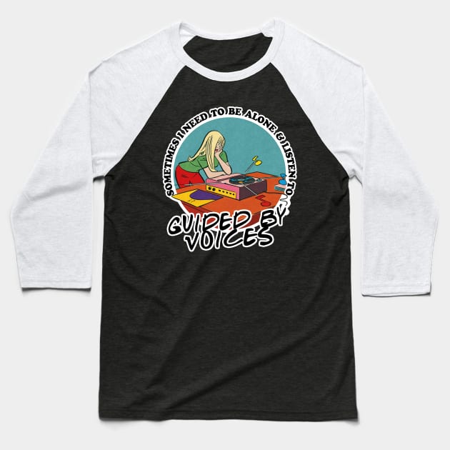 Guided By Voices / Music Obsessive Fan Design Baseball T-Shirt by DankFutura